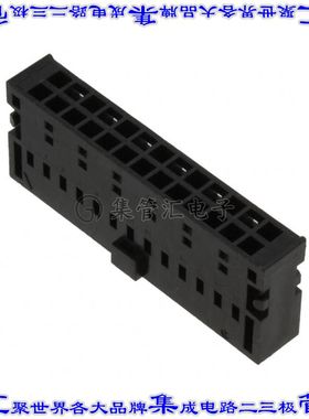 XG5N-261 矩形连接器外壳26POS插座2排2.54mm母形插口黑色自由悬