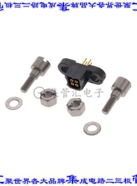 MHDAS2F004YDE50 针座连接器4POS插座2排1.27mm母形插口通孔直针