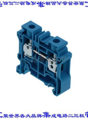 CY10/BU 端子块连接器2POS馈通式10.0mm蓝色6-24AWG