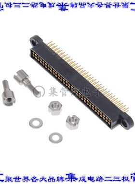 MHDAS2F060YDE50 针座连接器60POS插座2排1.27mm母形插口通孔直针