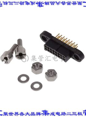 MHDAS2M016YDE60 针座连接器16POS接头2排1.27mm公形插针通孔直针