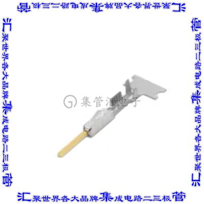 5-963716-2 连接器触点触头引脚18-20AWG压接镀金