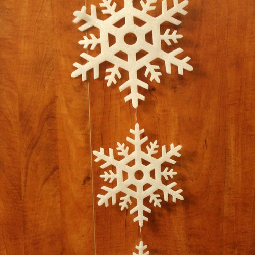 驭野 Рождественский декор, подвеска, со снежинками