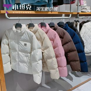 羽绒服3ADJB2056 保暖防风防泼水休闲时尚 MLB25年冬季 男女情侣新款