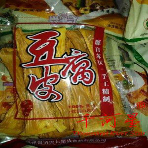 豆腐皮手工素菜油豆皮