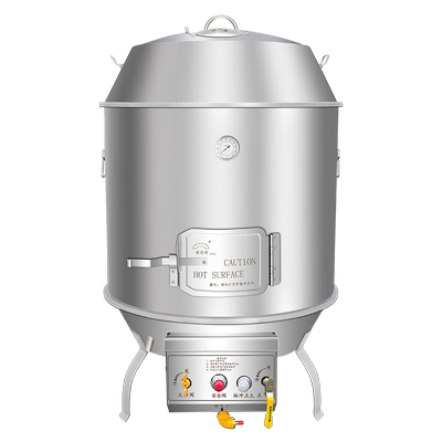 劲恒爱思考烤鸭炉燃气木炭商用