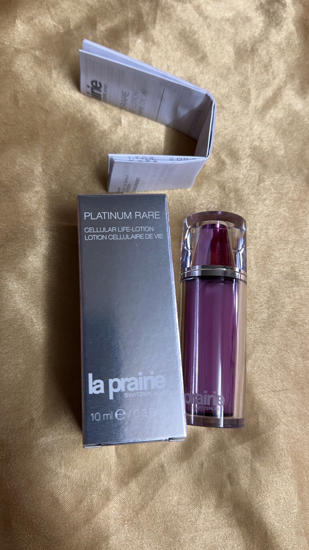 国内专柜 laprairie莱珀妮臻爱焕颜精粹露铂金水10ml中样 26年