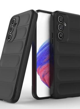 适用三星M56幻盾手机壳M36全包M16防摔F16肤F06磨砂F55保护套A15