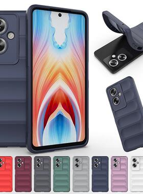 适用OPPO Reno15F肤感幻盾手机壳A6精孔全包FindX8气囊防摔保护套