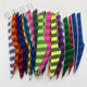 厂家直销左右真羽 国王 4寸火鸡彩色真羽箭羽竹木箭羽弓箭羽毛