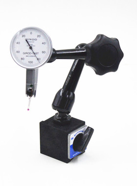 Haina万向机械可调迷你磁性表座HD14001杠杆百分表座强磁微调表架