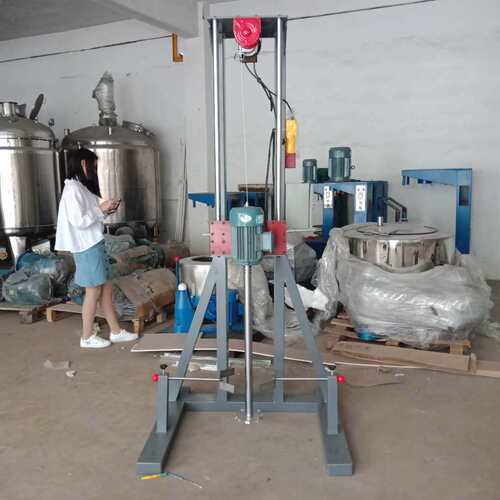 供应丝印油墨 彩色墨水 金属墨 光油原料搅拌电动分散机 欢迎咨询