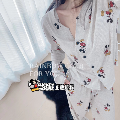 卡通合作款可爱米奇家居服