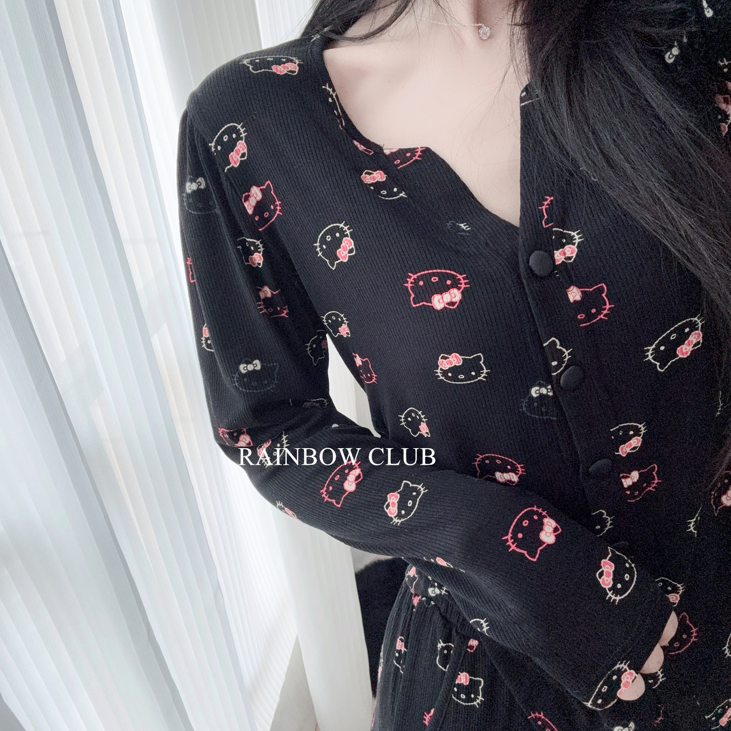 立体剪裁小蛮腰再生纤维家居服