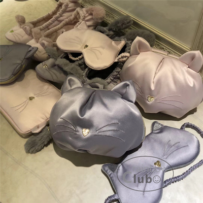 日系日系甜美猫咪立体收纳包