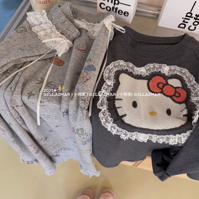 GillAimar小熊家正品可外穿睡衣