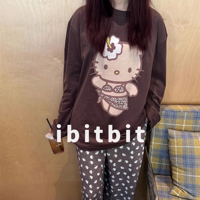 ibitbit可外穿家居服休闲套装女