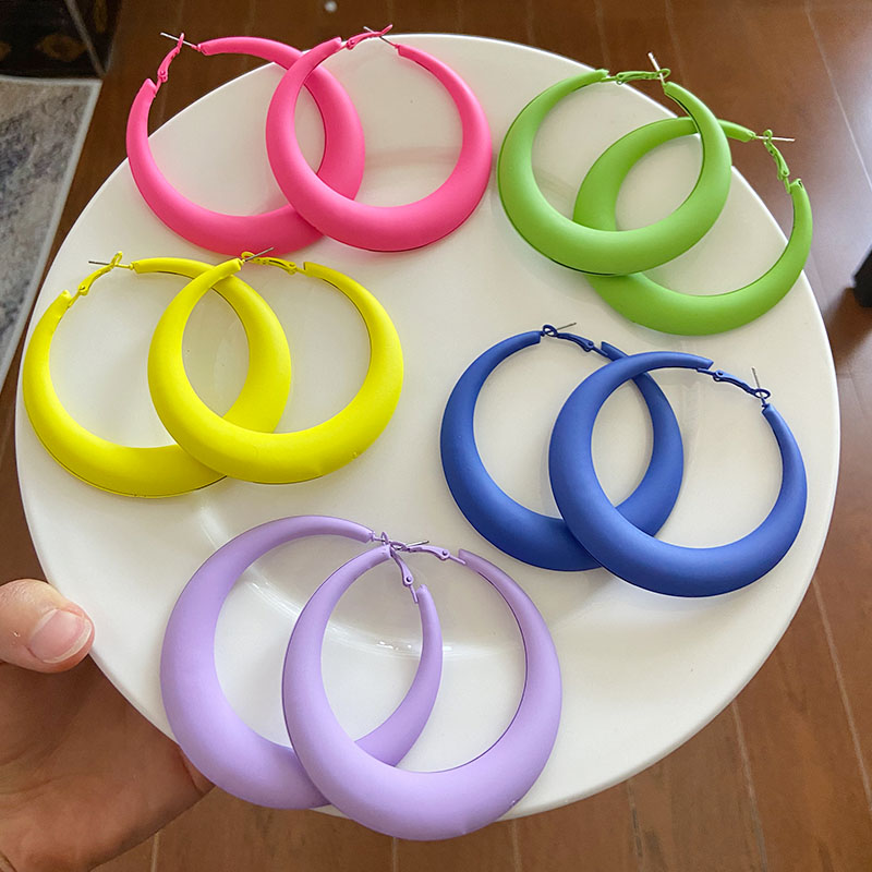 无欧美合金女无荧光色时尚夸张