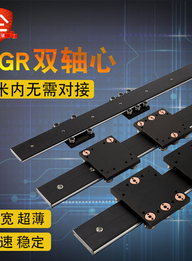 外置双轴心WGR25 30 50 60 70 80电子机械导轨 木工台锯导轨 摄影
