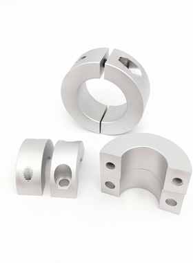 分离型光轴锁紧挡圈固定环止推环固定器夹紧轴套限位环抱紧轴环轴