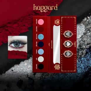 haggard撒旦之女七色眼影烟熏ins爆款暗黑哥特爆闪哑光