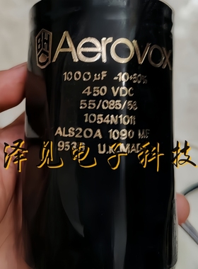 ALS20A1090MF全新英国BHC Aerovox 450V1000UF 450VDC电解电容器