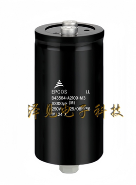 B43584A2109M003全新原装EPCOS电容 250V10000UF B43584-A2109-M3