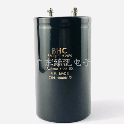 英国进口BHC电容器450vdc6800uf