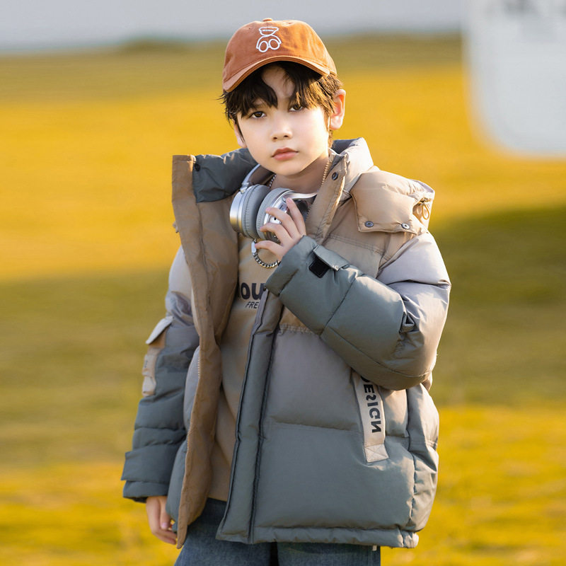 男童羽绒服冬款2025新款