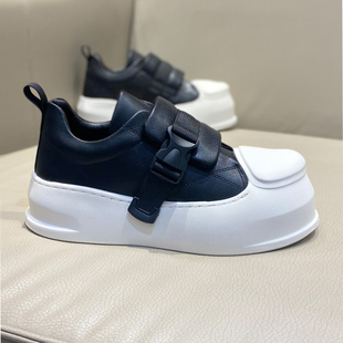 老爹鞋2025秋冬新款时尚大头厚底加绒保暖休闲鞋超火增高板鞋男鞋