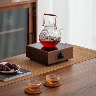 电陶炉煮茶炉家用商用小型迷你陶瓷静音复古高端智能新款套装茶器