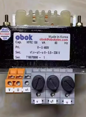 韩国制造 Obok 控制变压器 HFRC 150VA 460V