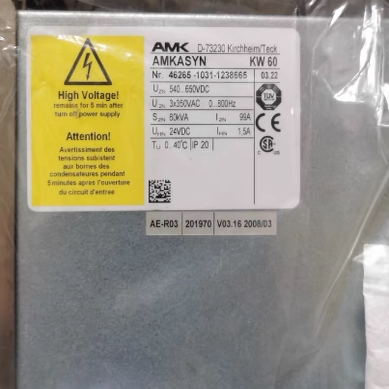 KW60 德国 AMK伺服驱动控制器 AMKASYN++KW60++D-73230
