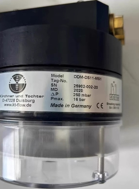 KIRCHNER UND TOCHTER 流量计 DDM-DS11-MM1