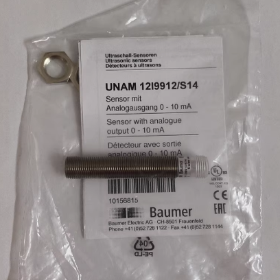 BAUMER堡盟超声波传感器UNAM 12I9912/S14