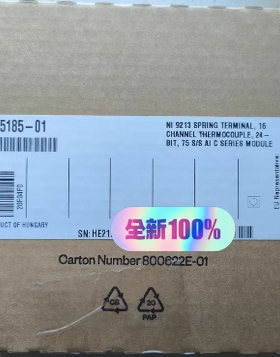 NI 9213全新785185-01 温度采集模块