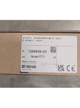 RSF Elektronik编码器 AK MC15型号ID 1269654-03