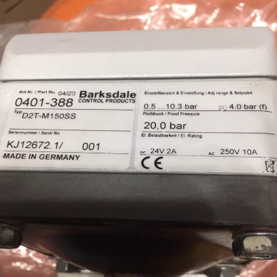 Barksdale D2T-M150SS Barksdale 0401-388