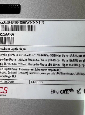 ACS 运动控制器 CMba3B04N0N800WNNNLN