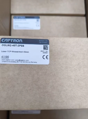凯本隆TCP激光传感器 OGLW2-40T-2PS6
