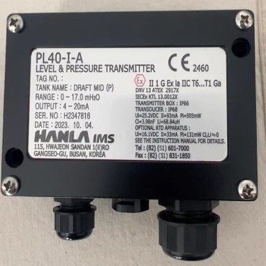 HANLA IMS 压力传感器  PL40-I-A