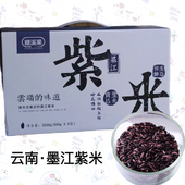 2025年新米糖溪果墨江天然紫米云南特产粗粮杂粮5斤袋装 礼盒
