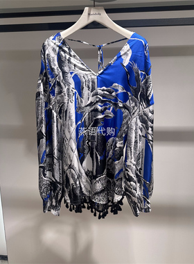 朱崇恽ZCY正品春夏新款女装休闲宽松桑蚕丝衬衫专柜3980