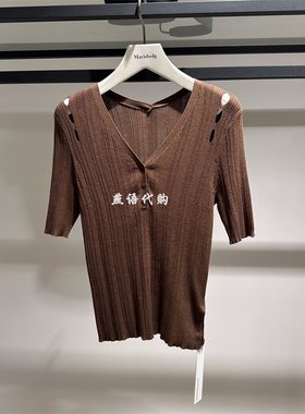 朱崇恽ZCY正品春夏新款女装休闲宽松针织衫专柜2680