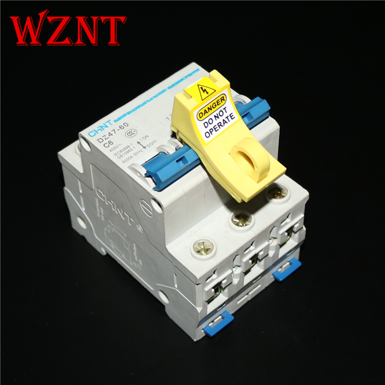 WZNT微型断路器锁空气开关锁 施耐德辅件锁扣 C65n专用通用26970