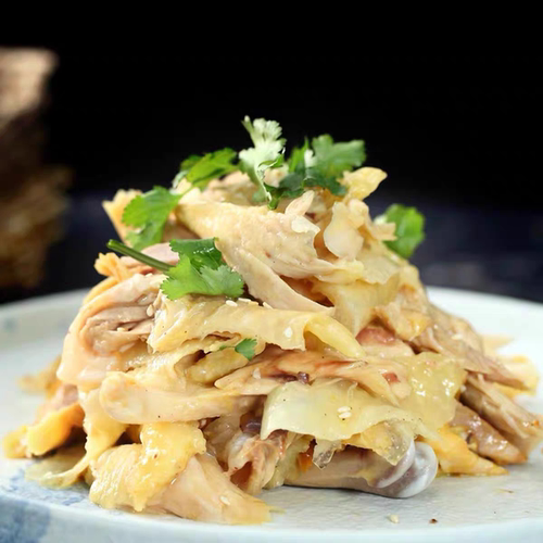 去骨手撕鸡肉丝80g椒麻酸辣味手撕鸡零食下饭菜开胃鲜嫩真空包装