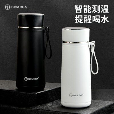 英国Bemega智能高档保温杯男女316不锈钢大容量泡茶杯定制水杯子