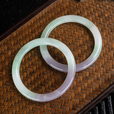 叮当镯福镯天然和田玉女款手镯