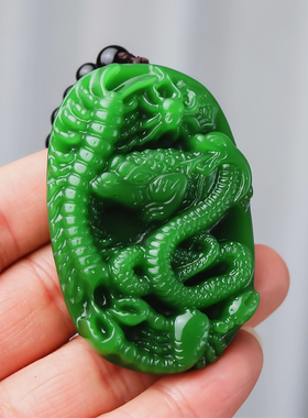 和田玉碧玉五毒手把件