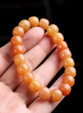 新疆和田玉籽料原石手链